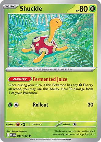 Mega Evolution - 011/132 - Shuckle