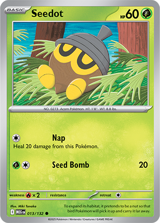 Mega Evolution - 013/132 - Seedot