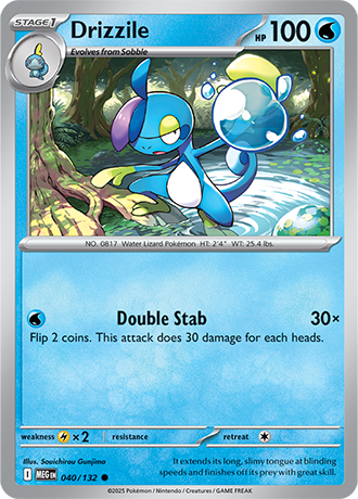 Mega Evolution - 040/132 - Drizzile