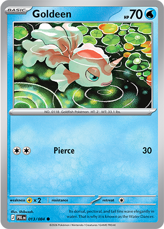 Pitch Black - 013/084 - Goldeen