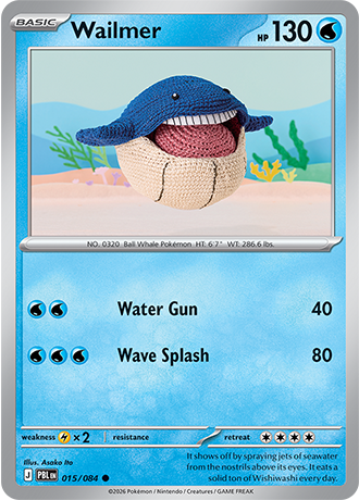 Pitch Black - 015/084 - Wailmer
