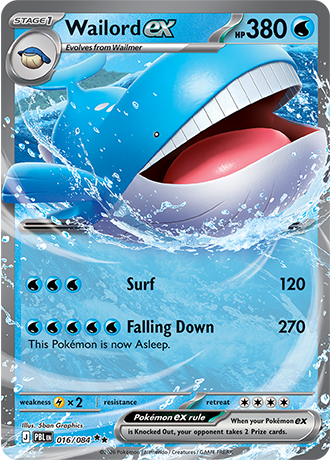 Pitch Black - 016/084 - Wailord ex
