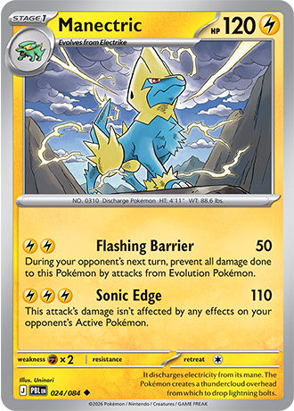 Pitch Black - 024/084 - Manectric