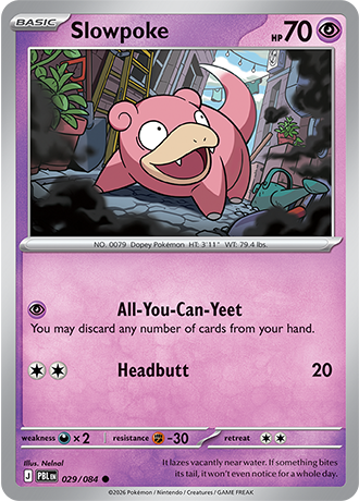 Pitch Black - 029/084 - Slowpoke