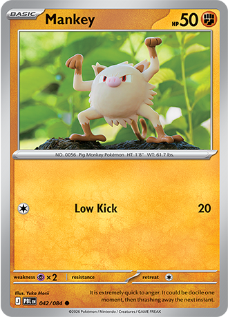 Pitch Black - 042/084 - Mankey