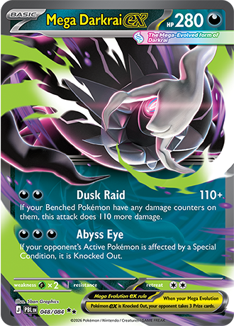 Pitch Black - 048/084 - Mega Darkrai ex