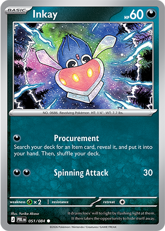 Pitch Black - 051/084 - Inkay