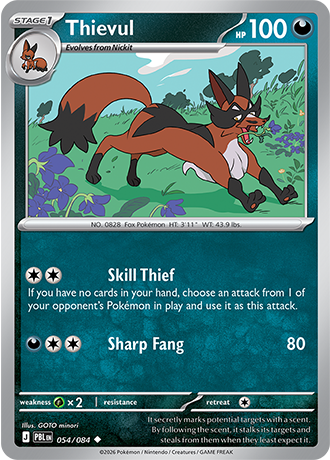 Pitch Black - 054/084 - Thievul