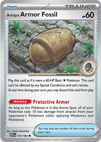 Pitch Black - 072/084 - Antique Armor Fossil