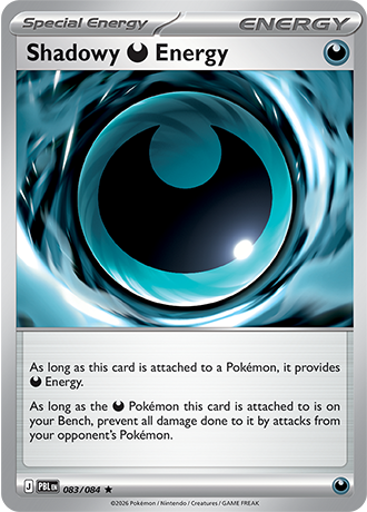 Pitch Black - 083/084 - Shadowy Darkness Energy - Holo
