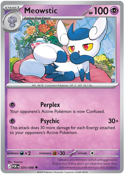 Perfect Order - 034/088 - Meowstic