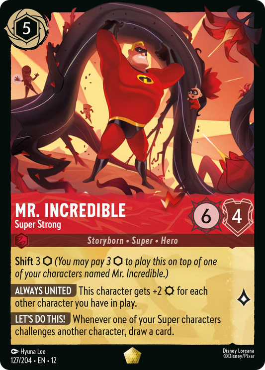 Wilds Unknown - 127/204 - Mr. Incredible - Super Strong