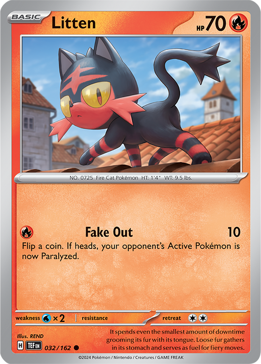 Temporal Forces - 032/162 - Litten