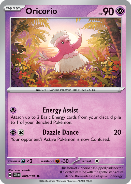 Surging Sparks - 089/191 - Oricorio