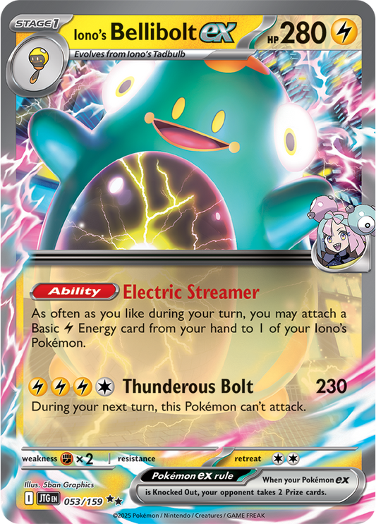 Journey Together - 053/159 - Iono's Bellibolt ex