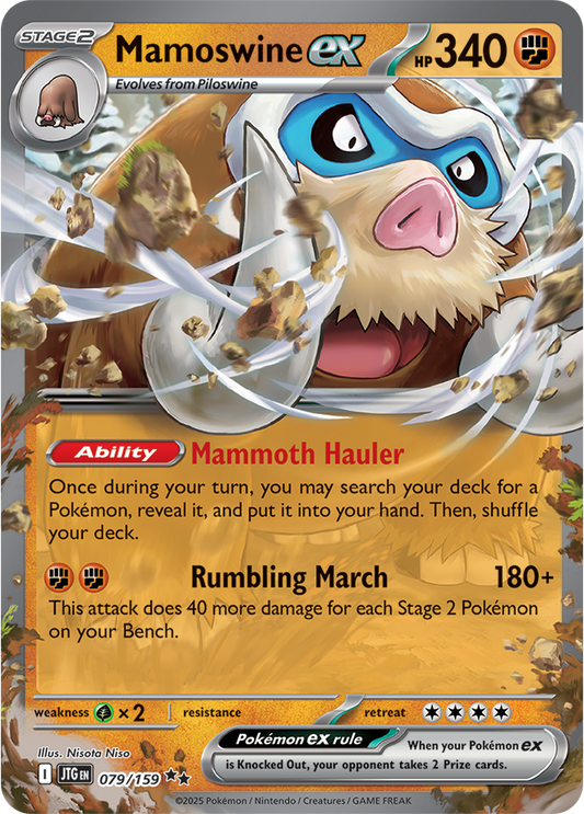 Journey Together - 079/159 - Mamoswine ex