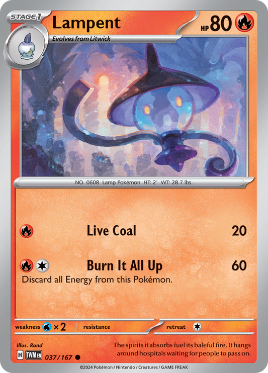 Twilight Masquerade - 037/167 - Lampent