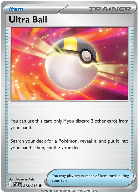 Ascended Heroes - 213/217 - Ultra Ball