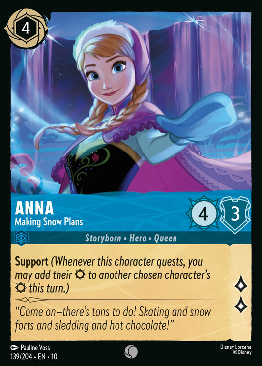 Whispers in the Well - 139/204 - Anna - Making Snow Plans