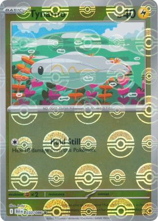 Black Bolt - 030/086 - Tynamo - Poké Ball Reverse Holo