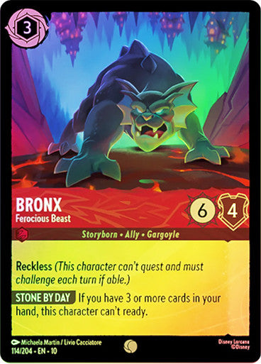 Whispers in the Well - 114/204 - Bronx - Ferocious Beast - Foil