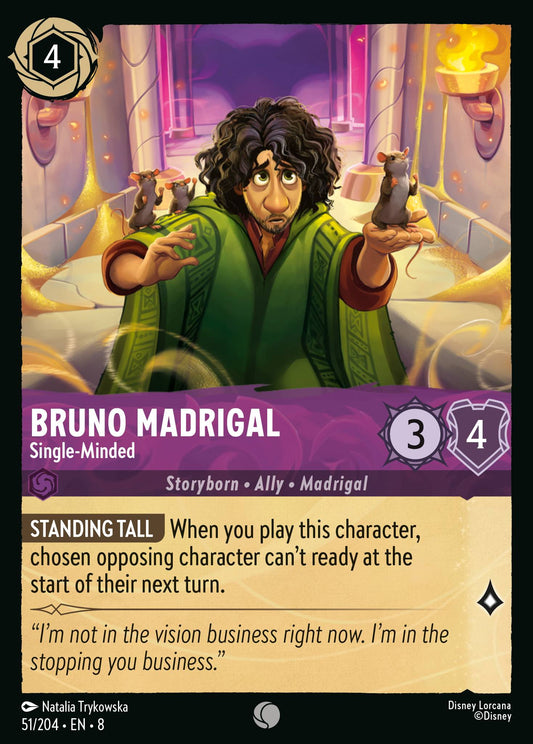 Reign Of Jafar - 051/204 - Bruno Madrigal - Single‐Minded