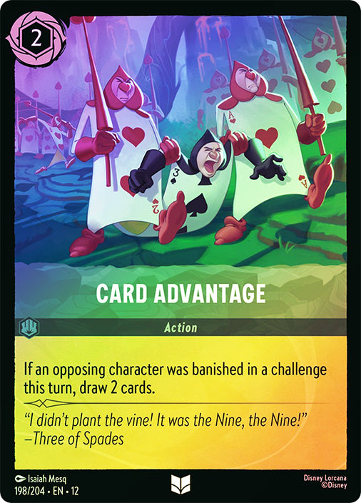 Wilds Unknown - 198/204 - Card Advantage - Foil