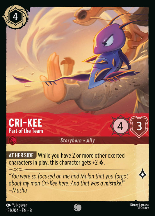 Reign Of Jafar - 131/204 - Cri‐Kee - Part of the Team