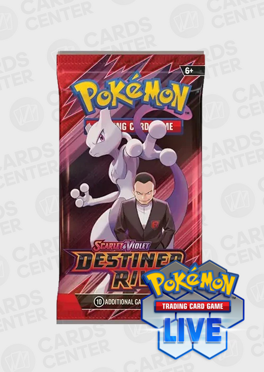 Live Code Card: Destined Rivals Booster Pack