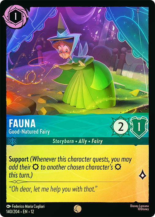 Wilds Unknown - 140/204 - Fauna - Good‐Natured Fairy - Foil