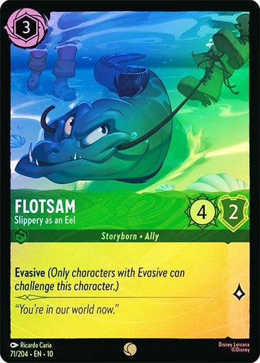 Whispers in the Well - 071/204 - Flotsam - Slippery as an Eel - Foil
