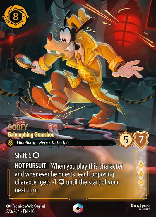 Whispers in the Well - 223/204 - Goofy - Galumphing Gumshoe