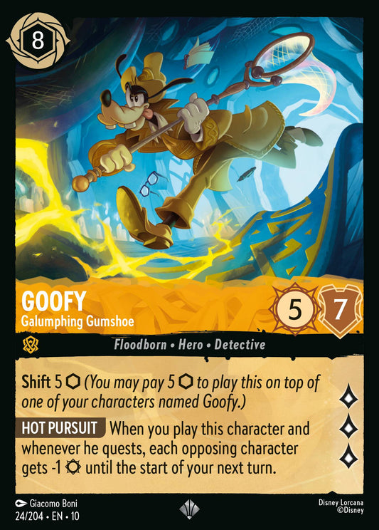 Whispers in the Well - 024/204 - Goofy - Galumphing Gumshoe