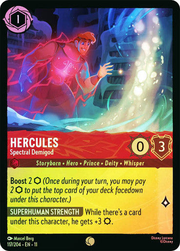 Winterspell - 117/204 - Hercules - Spectral Demigod - Foil