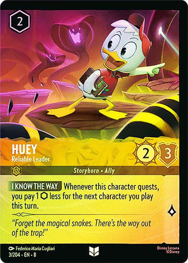 Reign Of Jafar - 003/204 - Huey - Reliable Leader - Foil