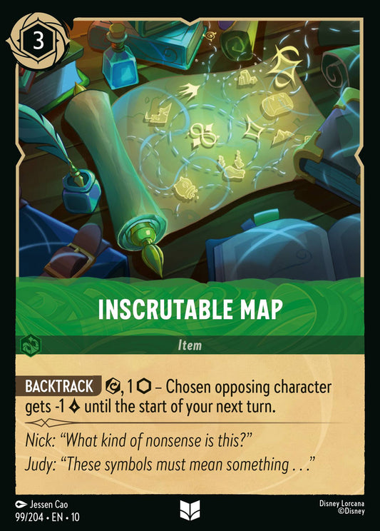 Whispers in the Well - 099/204 - Inscrutable Map