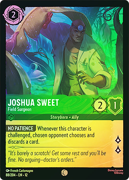Wilds Unknown - 088/204 - Joshua Sweet - Field Surgeon - Foil