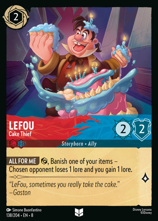 Reign Of Jafar - 138/204 - LeFou - Cake Thief