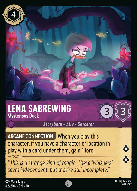 Whispers in the Well - 042/204 - Lena Sabrewing - Mysterious Duck