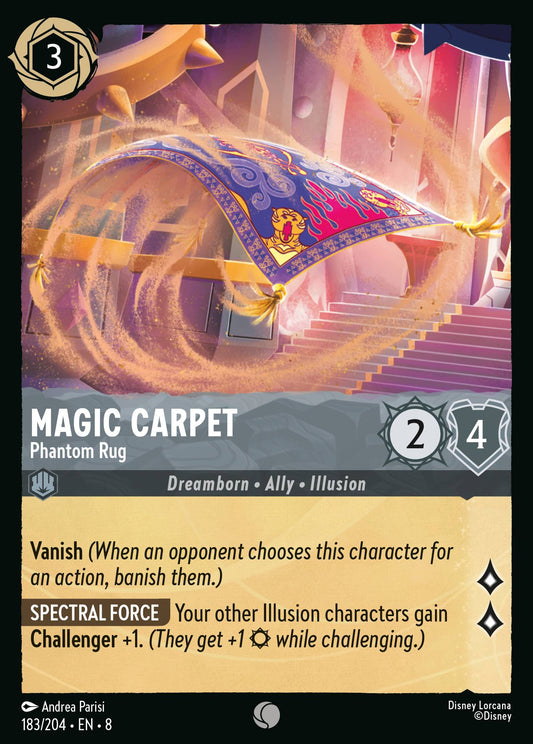 Reign Of Jafar - 183/204 - Magic Carpet - Phantom Rug