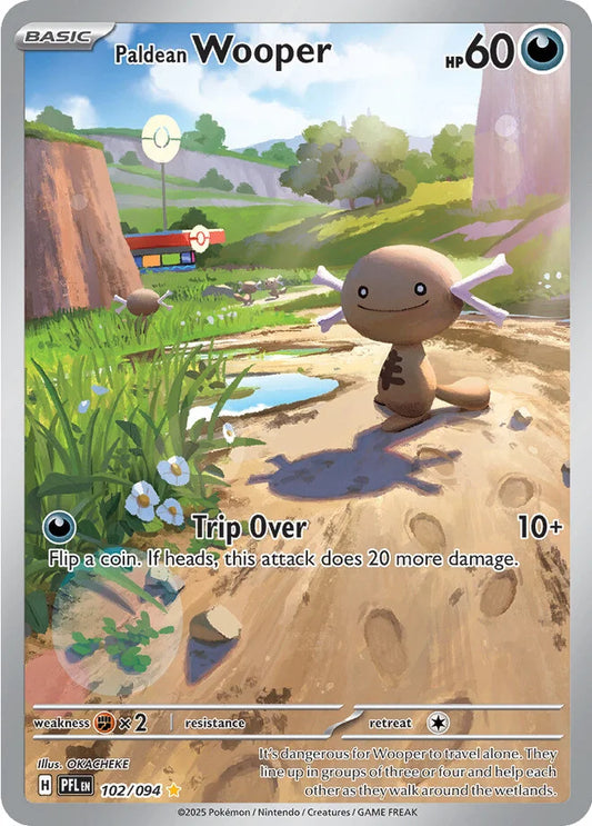 Phantasmal Flames - 102/094 - Paldean Wooper