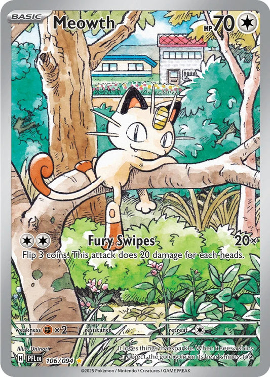 Phantasmal Flames - 106/094 - Meowth