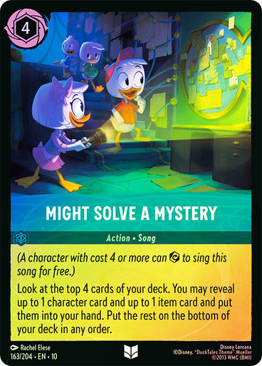 Whispers in the Well - 163/204 - Might Solve a Mystery - Foil