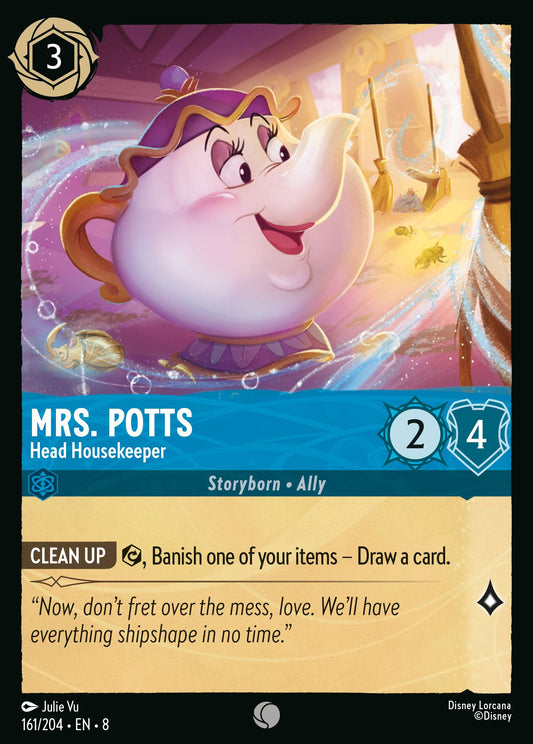 Reign Of Jafar - 161/204 - Mrs. Potts - Head Housekeeper