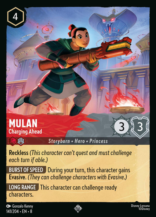 Reign Of Jafar - 141/204 - Mulan - Charging Ahead
