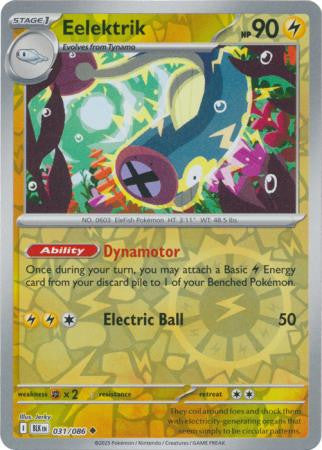 Black Bolt - 031/086 - Eelektrik - Reverse Holo