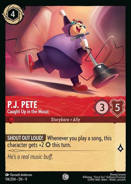 Fabled - 114/204 - P.J. Pete - Caught Up in the Music