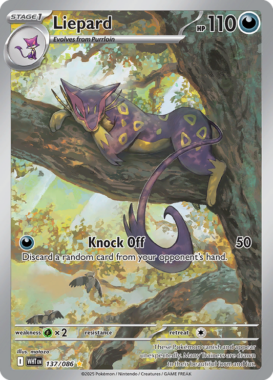White Flare - 137/086 - Liepard