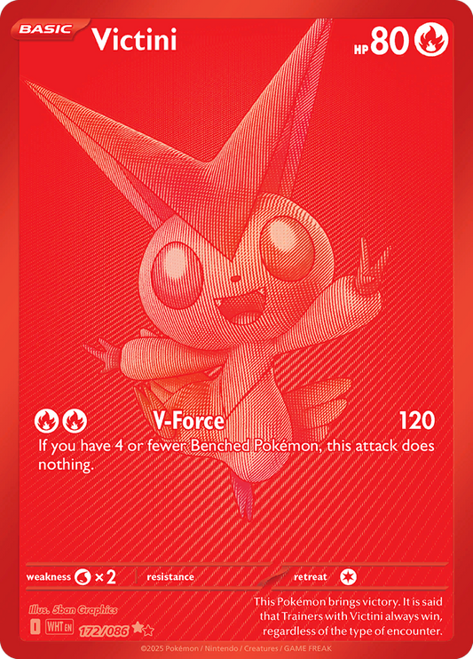 White Flare - 172/086 - Victini ex