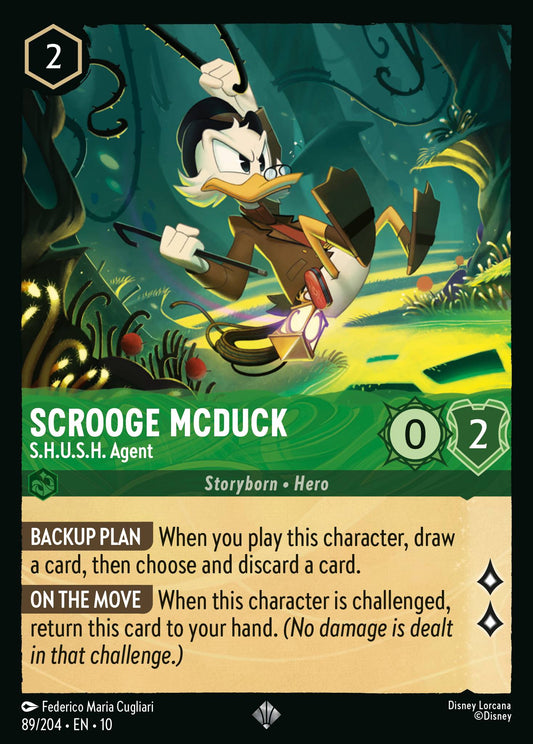 Whispers in the Well - 089/204 - Scrooge McDuck - S.H.U.S.H. Agent